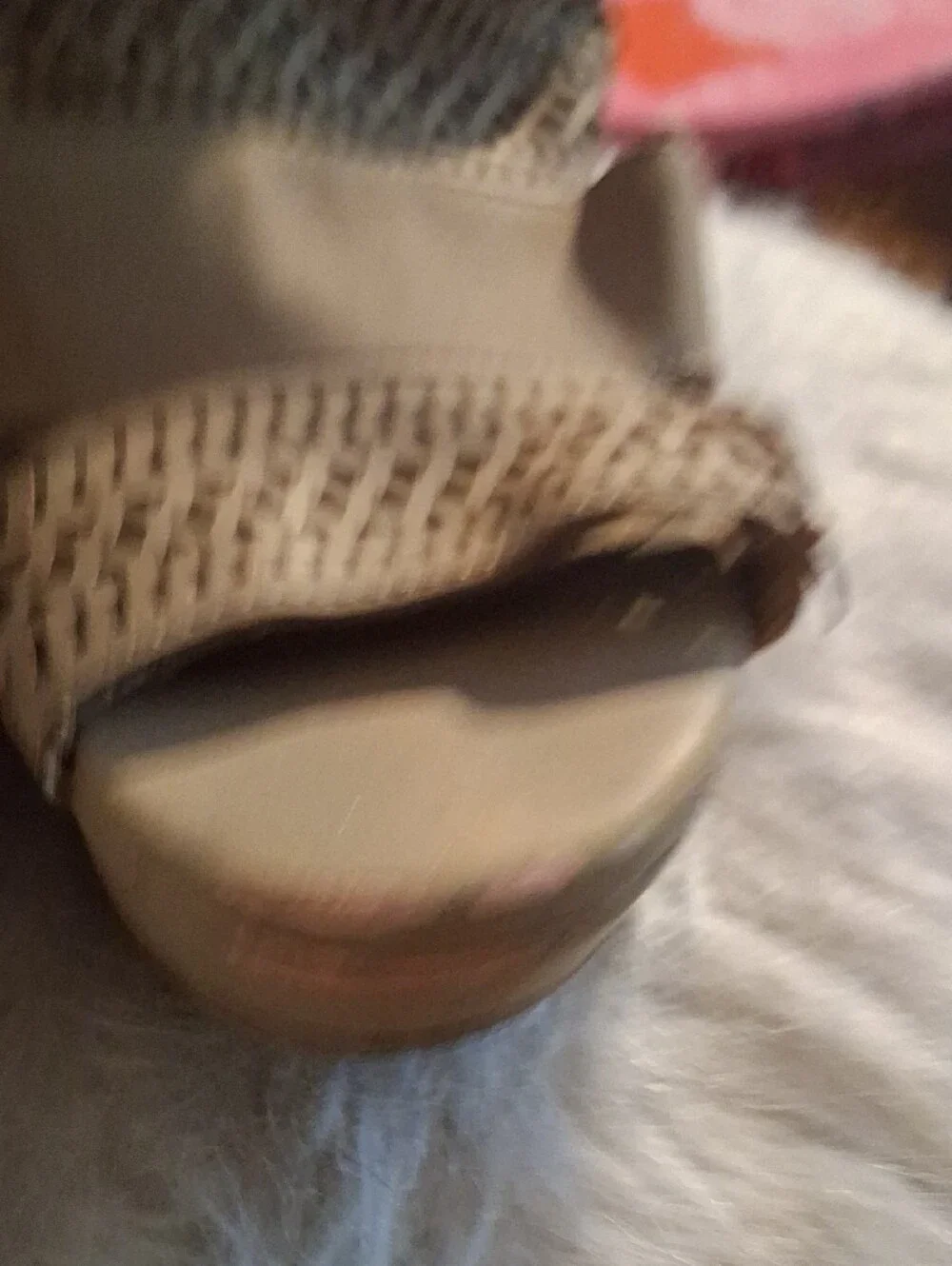 ROUGE!  Women’s Neutral Tan Wedge Sandals - Stylish Laser-Cut Straps SIZE 7
